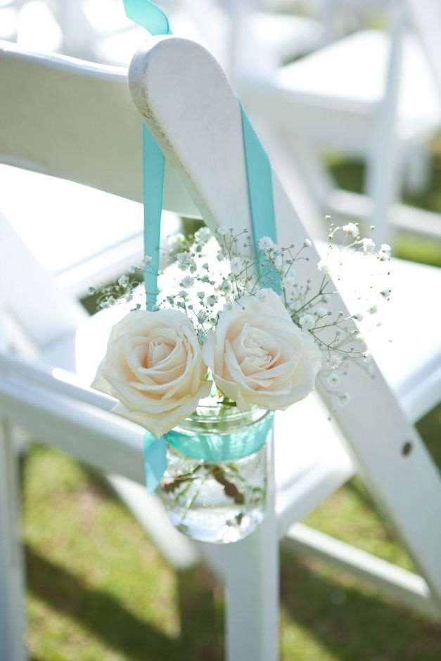 jarro de flores decoração de cerimonia de casamento